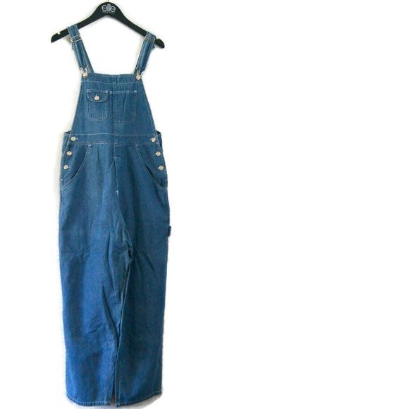 Denim Jazz Vintage Women's Bib Overalls Size M Jumpsuit